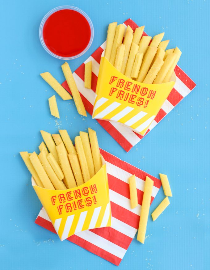 french fry cookies