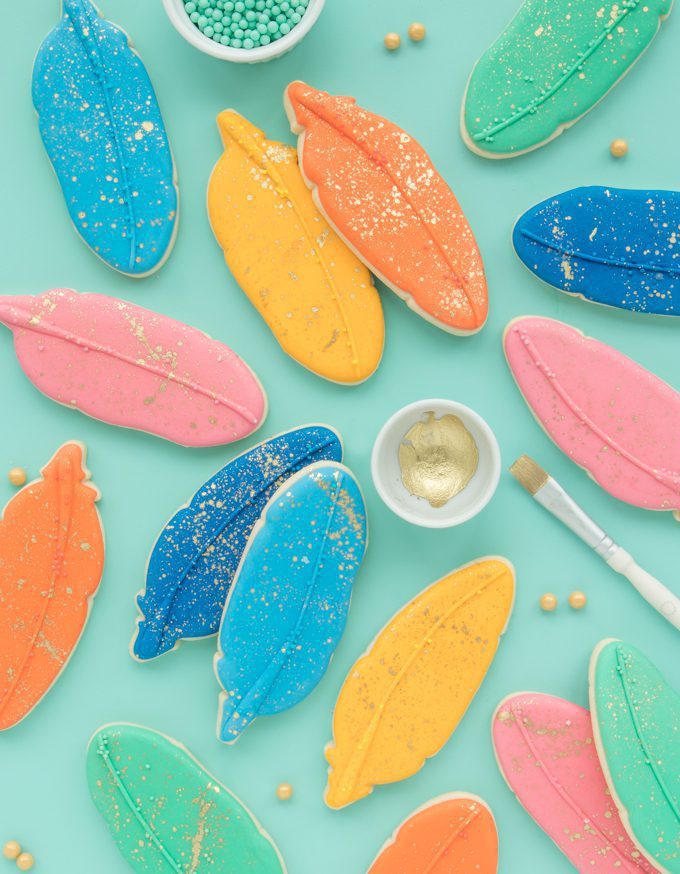 Easy Feather Cookies 