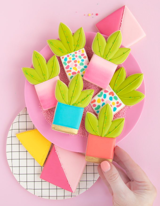 Plant Cookie Template + Tutorial