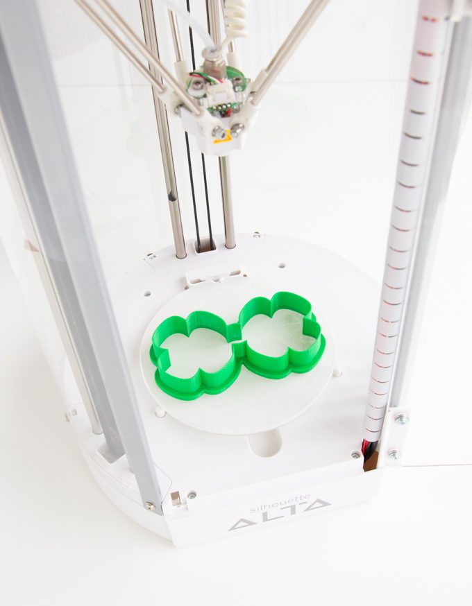 3D Print Shamrock Glasses Cookie Cutters With The Silhouette Alta
