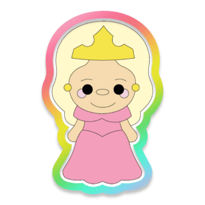 Nap Time Princess Cookie Cutter 3D Download