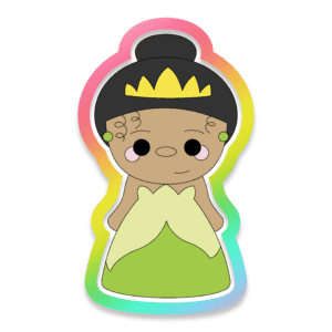 Princess Ribbit Cookie Cutter 3D Download