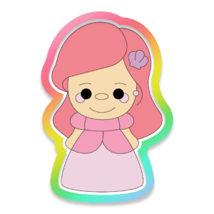 Sea Princess Cookie Cutter 3D Download