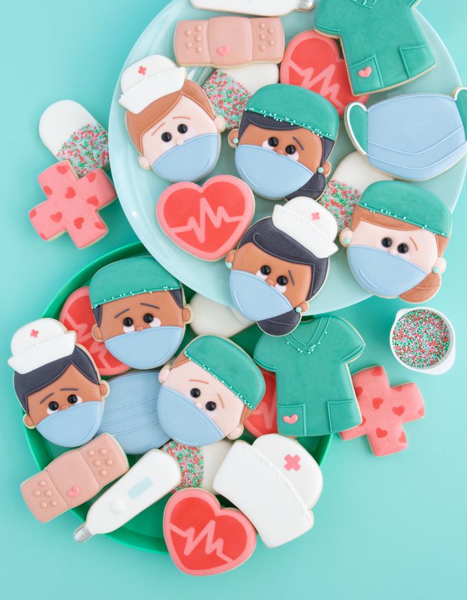 Dr + Nurse Appreciation Cookies