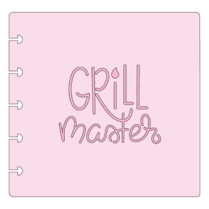 Grill Master Large Stencil