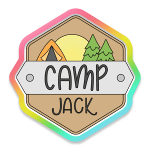 Camp Plaque Cookie Cutter 3D Download
