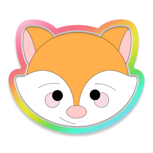 Fox Head Cookie Cutter 3D Download