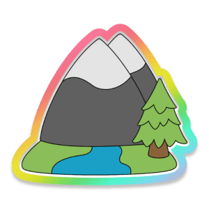 Mountain View Cookie Cutter 3D Download