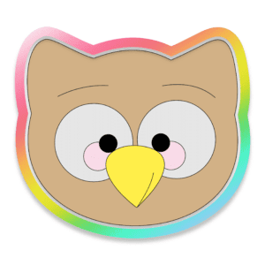 Owl Head Cookie Cutter 3D Download