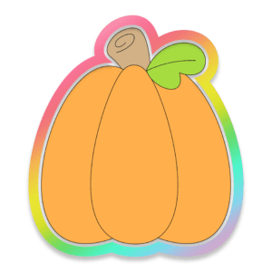 Pumpkin Hazel With Leaf Cookie Cutter 3D Download