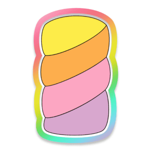 Marshmallow Swirl Cookie Cutter 3D Download