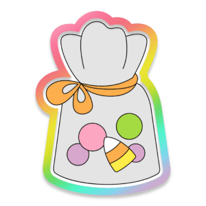 Treat Bag Cookie Cutter 3D Download