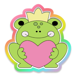 Valentines Frog Cookie Cutter 3D Download