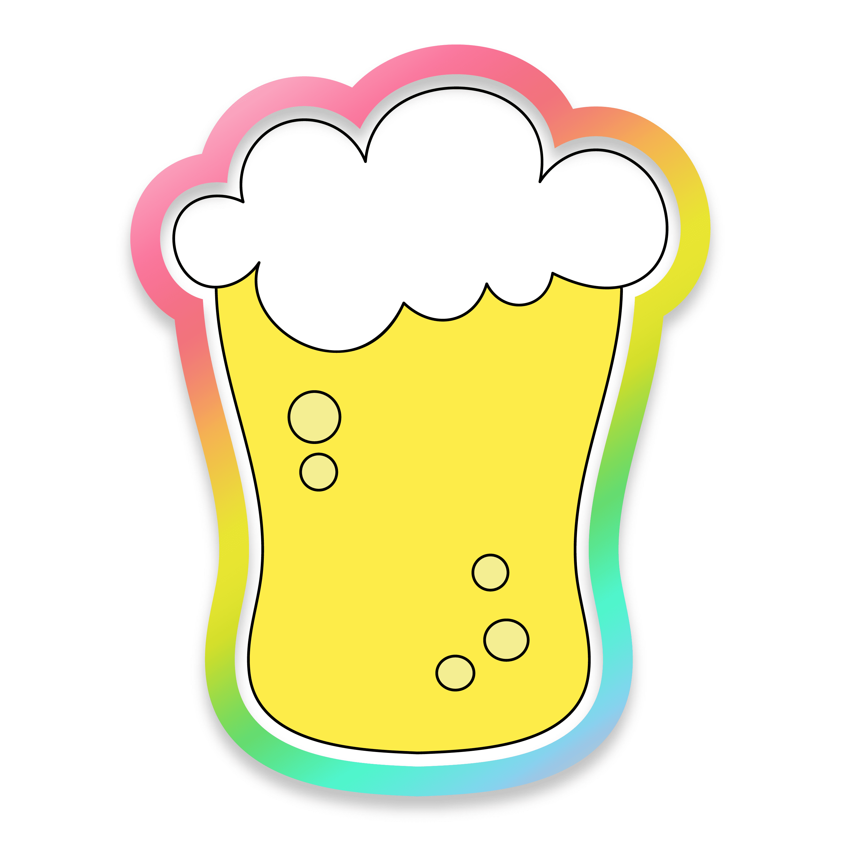Beer Pint Cookie Cutter 3D Download