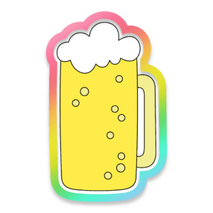 Beer Stein Cookie Cutter 3D Download