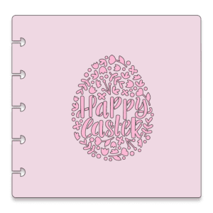 Happy Easter Egg Stencil Download
