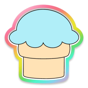 Ice Cream Mini Cookie Cutter 3D Download