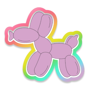 Balloon Animal Cookie Cutter 3D Download