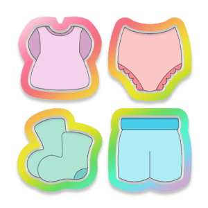 Laundry Set Cookie Cutter 3Download