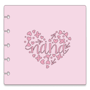 Nana Heart Stencil Download