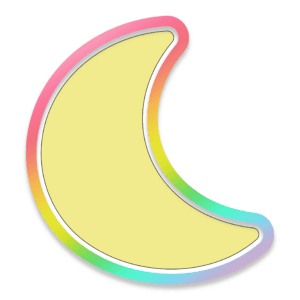 Crescent Moon Cookie Cutter 3D Download