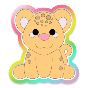 Cheetah Cookie Cutter 3D Download