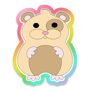 Hamster Cookie Cutter 3D Download