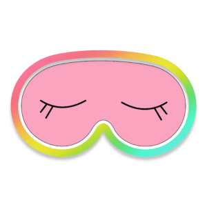 Sleeping Mask Cookie Cutter 3D Download