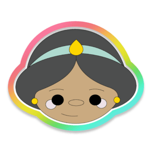 Magic Carpet Princess Head Cookie Cutter 3D Download