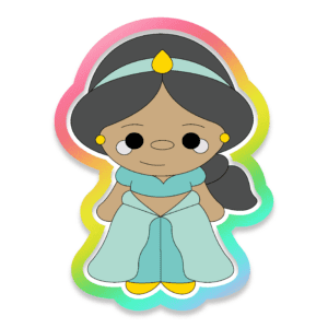 Magic Carpet Princess Cookie Cutter 3D Download