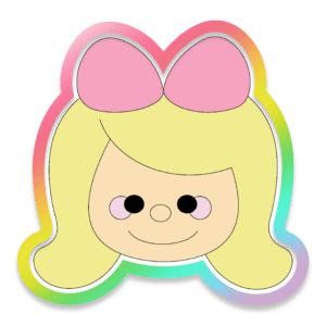 Cindy Face Cookie Cutter 3D Download