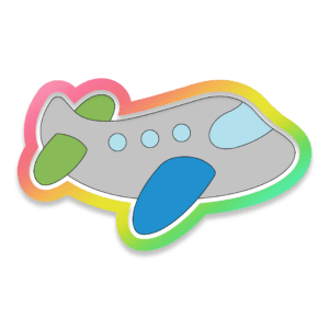 Plane Side Cookie Cutter 3D Download