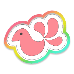 Fiesta Bird Cookie Cutter 3D Download