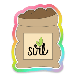Garden Soil Cookie Cutter 3D Download