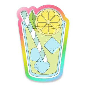 Glass of Lemonade Cookie Cutter3D Download