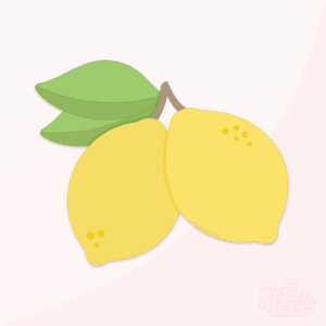 Lemon Bunch Cookie Cutter 3D Download
