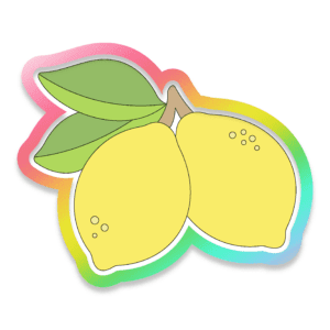 Lemon Bunch Cookie Cutter 3D Download