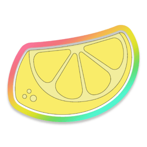 Lemon Wedge Cookie Cutter 3D Download