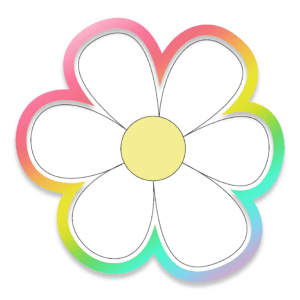 Retro Daisy Cookie Cutter 3D Download