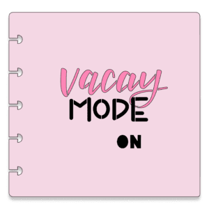 Vacay Mode On Stencil Download