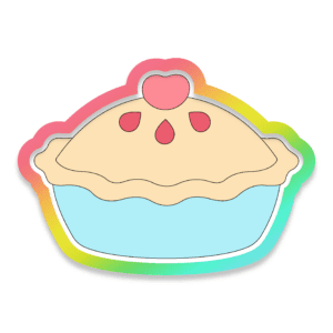 Cherry Pie Cookie Cutter 3D Download