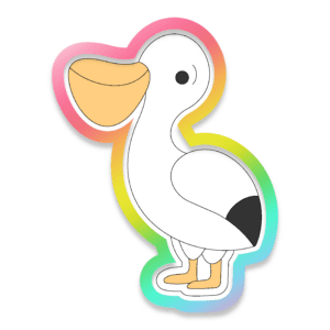 Pelican Cookie Cutter 3D Download