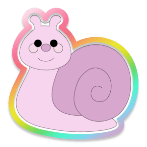 Snail Cookie Cutter 3D Download
