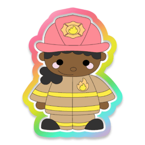 Fire Woman Cookie Cutter 3D Download