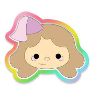 Princess Head Cookie Cutter 3D Download