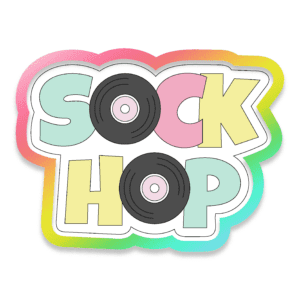 Sock Hop Cookie Cutter 3D Download