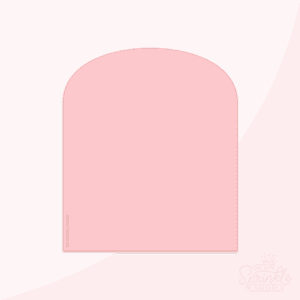 Curved Wide Arch Pink Preview
