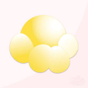 Image of golden yellow popcorn kernel
